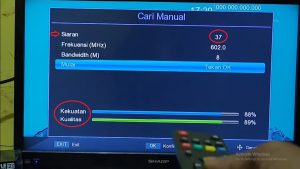 cara scan manual siaran tv digital yang hilang