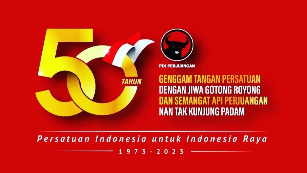 Twibbon HUT PDIP Ke 50 Sudah Ada, Desain Uniknya Dapat Diunduh Di ...