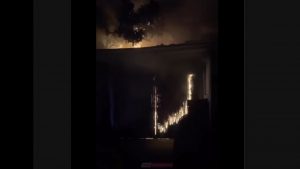 Kebakaran di Jalan Durian Raya Semarang