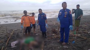 Mayat lansia di Pengklik Pantai Samas Bantul