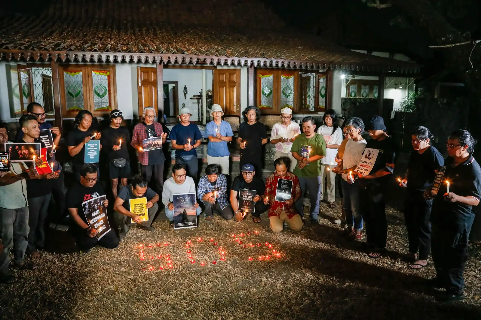 PFI Jogja Langitkan Doa untuk Jurnalis Hilang Kontak di Selat Sunda