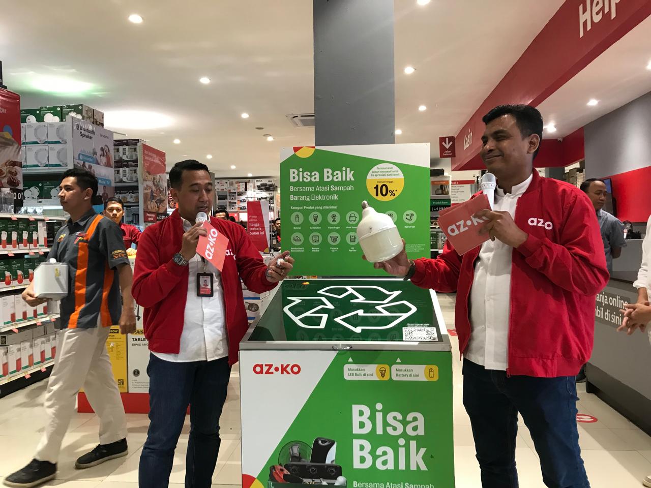 Bantu Masyarakat Tangani Sampah Elektronik, AZKO Day di Yogyakarta Perkenalkan Program Bisa Baik