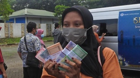Lokasi penukaran uang baru di Malang