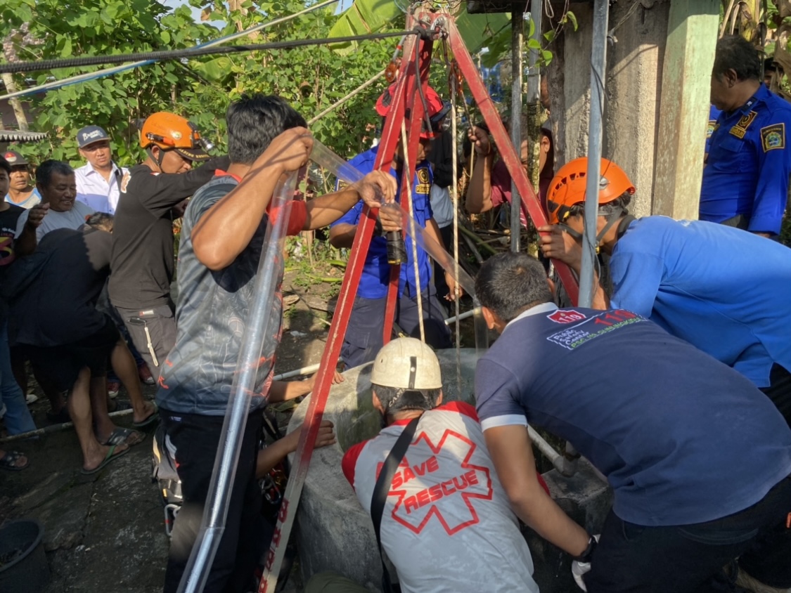 Innalillahi! Seorang Remaja di Gunungkidul Tercebur Sumur