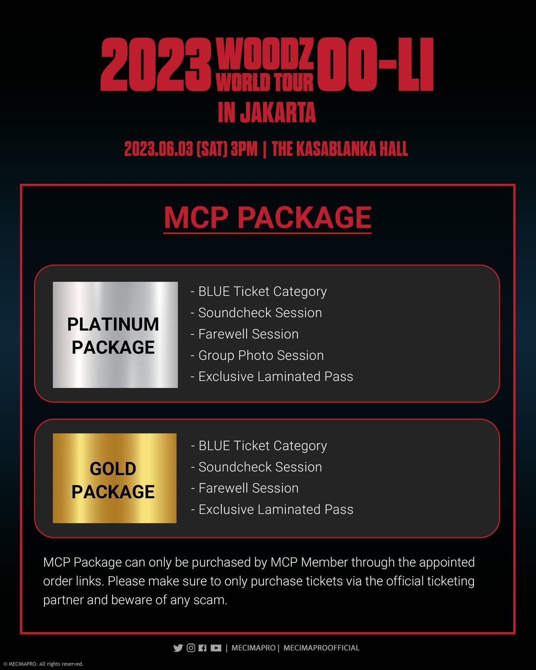 Harga Tiket Konser WOODZ di Jakarta 2023