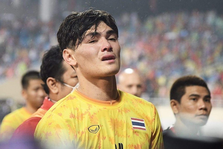 Bek Timnas Thailand lempar medali SEA Games 2023