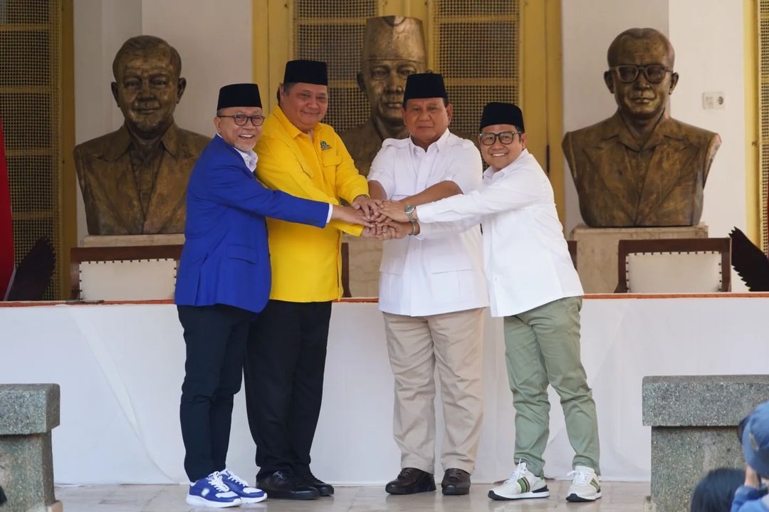 Ganjar Dikeroyok, Golkar dan PAN Merapat ke Prabowo Jelang Pilpres 2024
