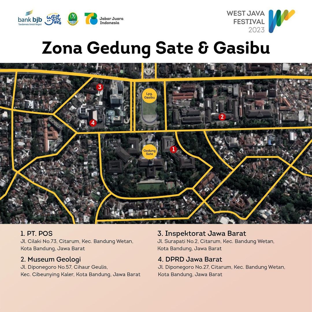 Lokasi Parkir West Java Festival 2023