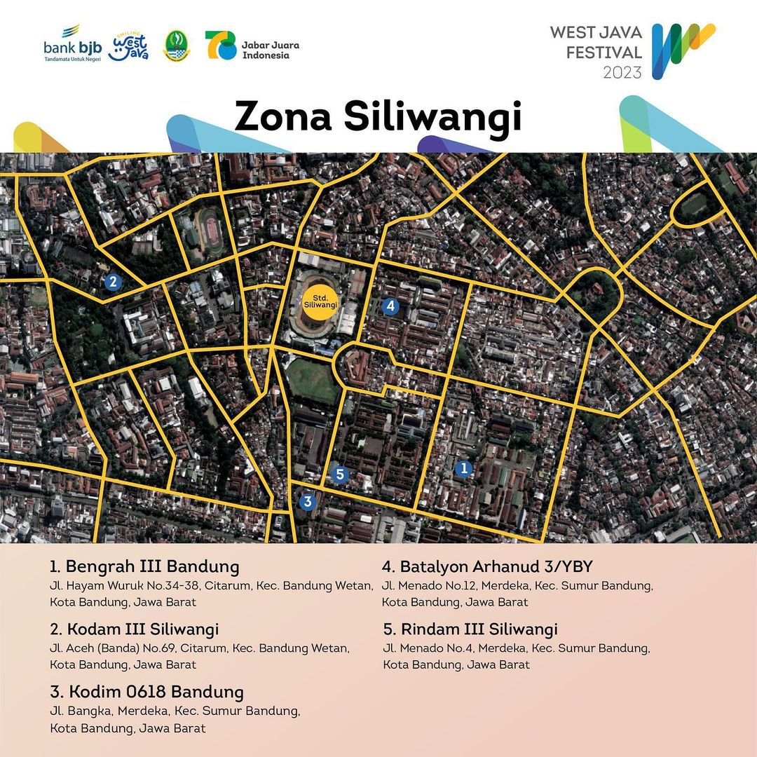 Lokasi Parkir West Java Festival 2023