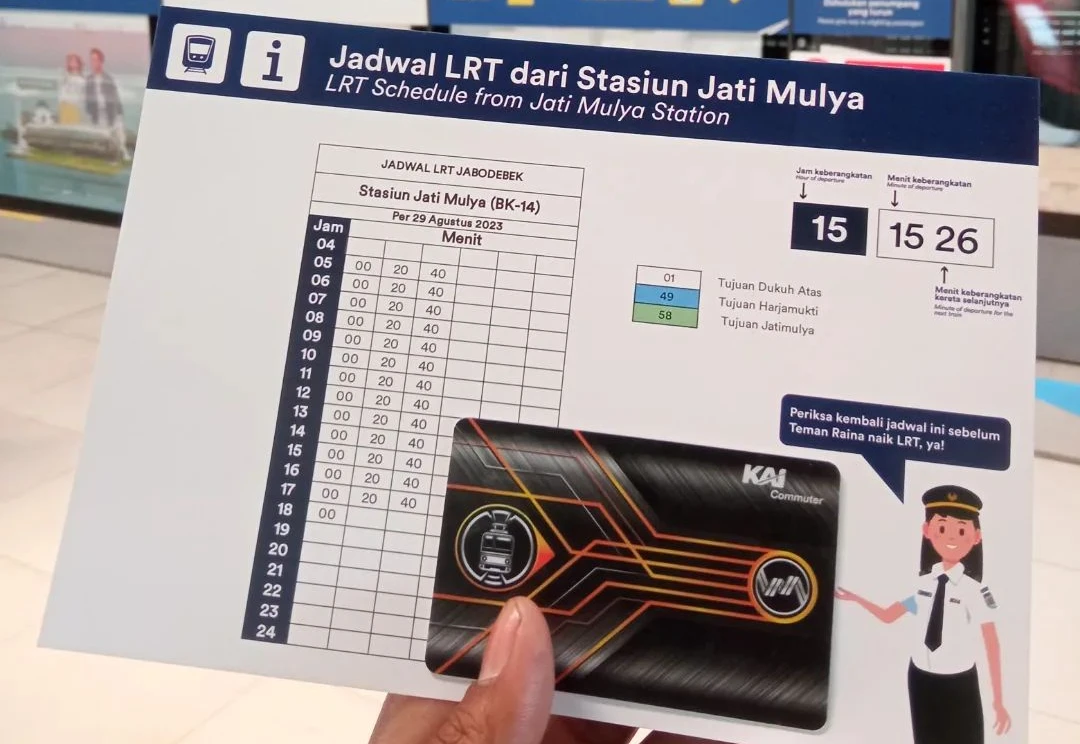 Cek Jadwal Terbaru LRT Jabodetabek Mulai 16 September 2023, Berangkat Mulai Jam 6 Pagi