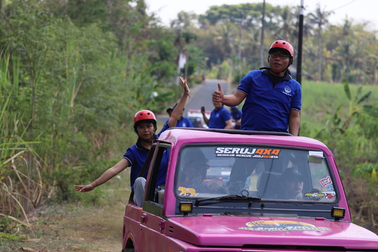 Rekomendasi Wisata di Sleman, Berkeliling Naik Jeep di Desa Wisata Gamplong