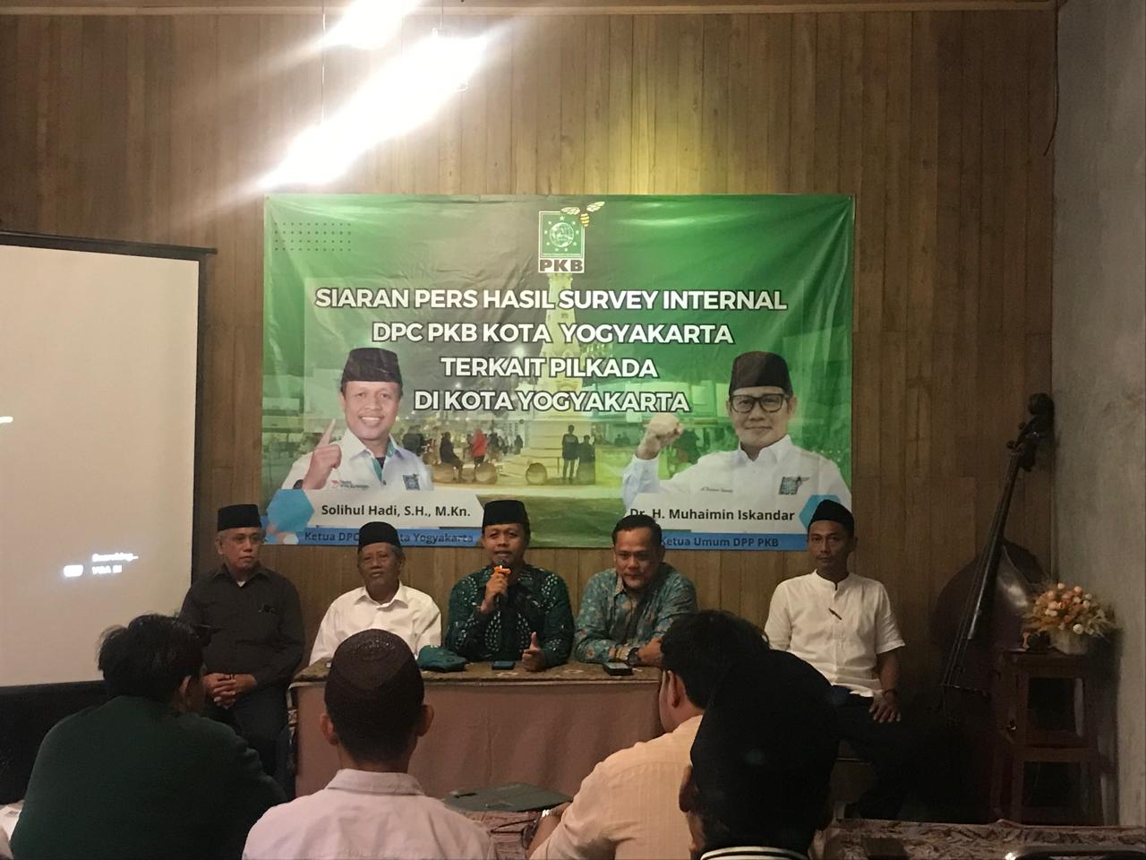 Survei PKB Pilkada Kota Yogyakarta: Popularitas dan Elektabilitas Heroe Poerwadi Duduki Posisi Teratas