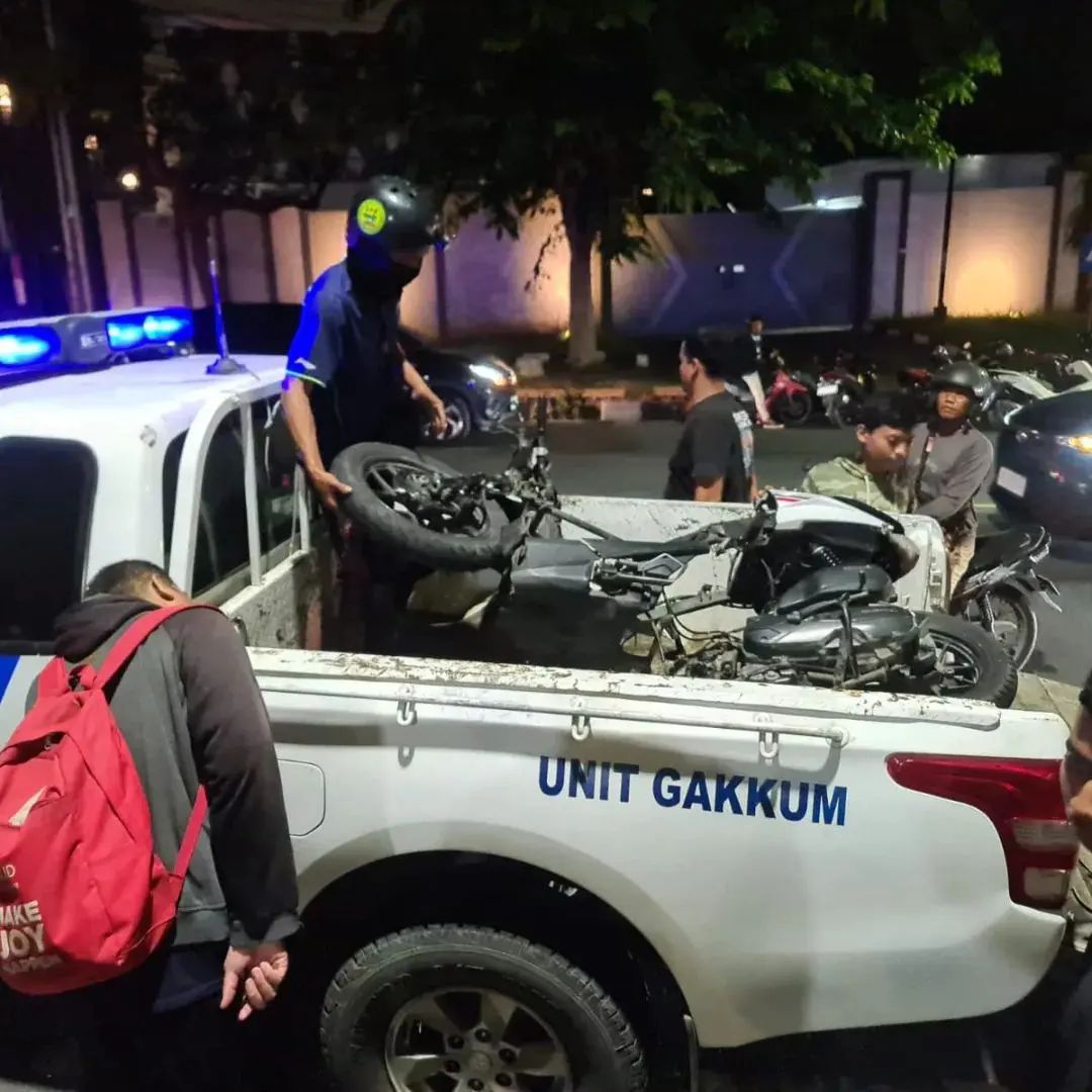 kecelakaan di Jalan Sultan Agung Semarang