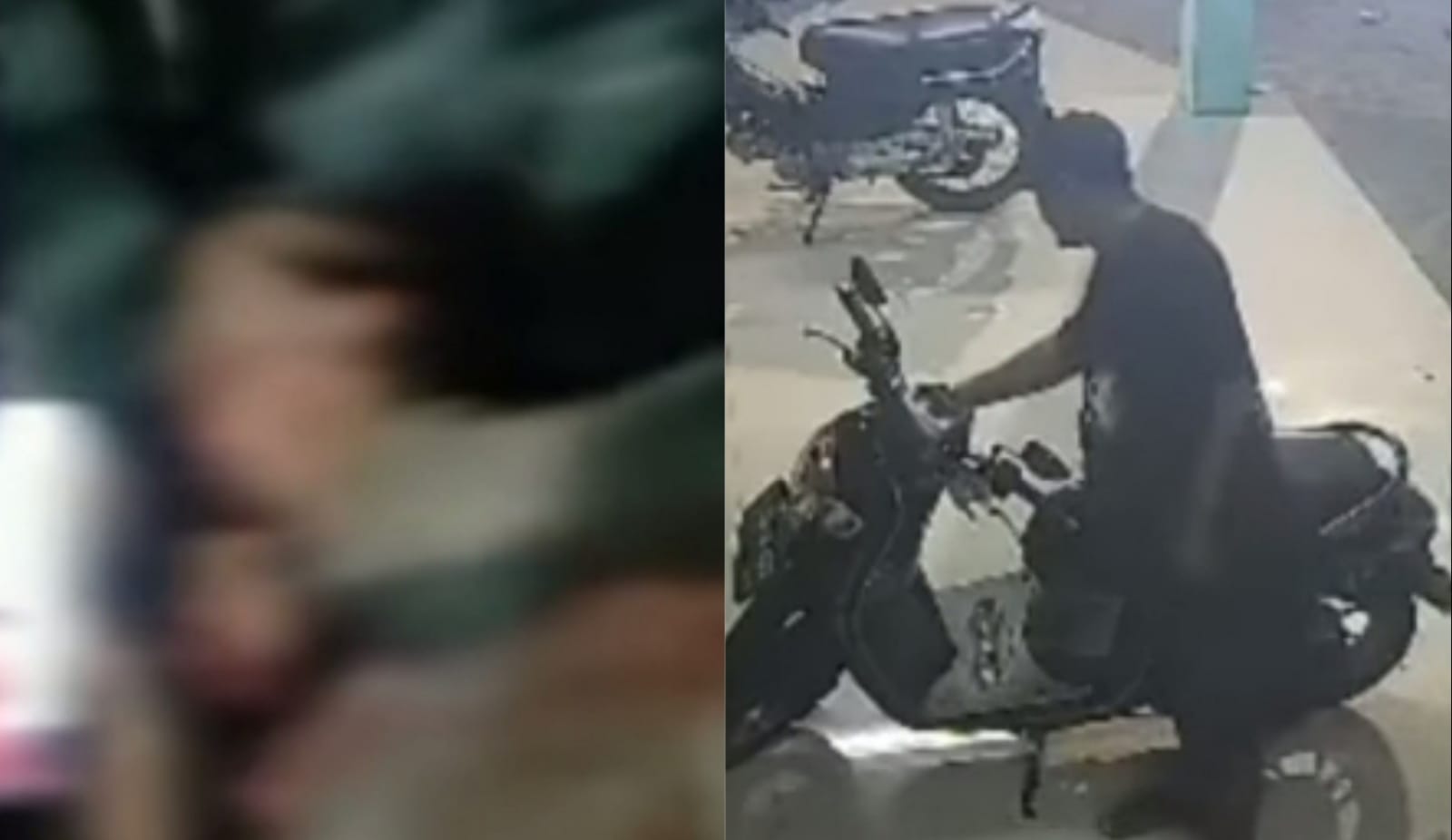 Aksi pencurian motor di Bekasi