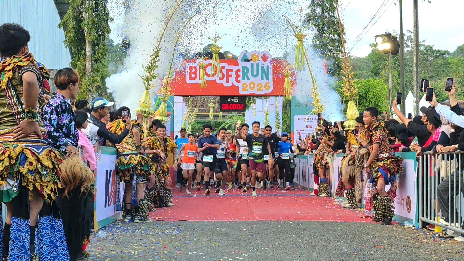 Biosferun 2026 Sukses Digelar, Diikuti Lebih dari 1.000 Pelari, BPOB Siapkan Trek 50K ...
