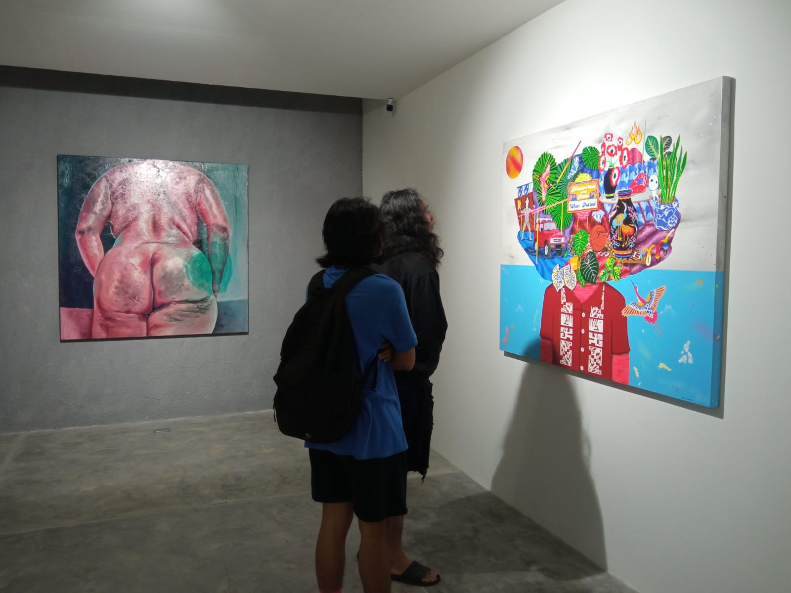 Pameran Perdana Ning Art Space, 22 Karya dari Seniman Muda Ditampilkan