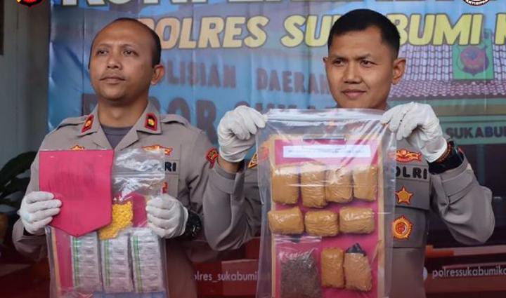 Kasus peredaran narkoba di Sukabumi