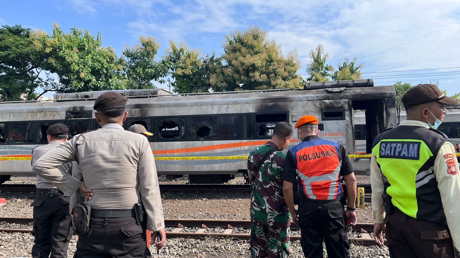 Penyebab Kebakaran Gerbong Kereta di Stasiun Yogyakarta, Polisi Tunggu Labfor