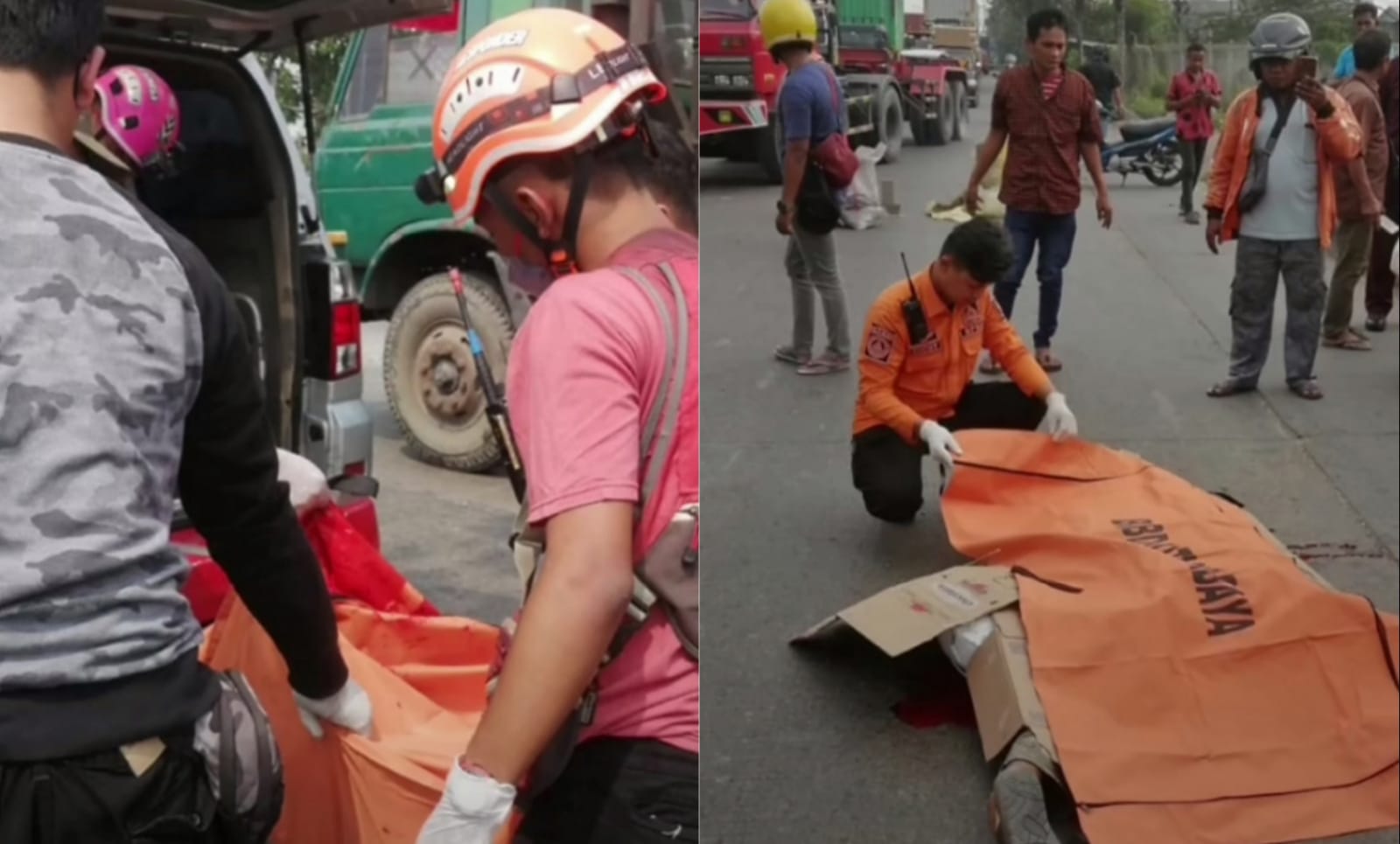 Kecelakaan di Jalan Tampak Langon Surabaya