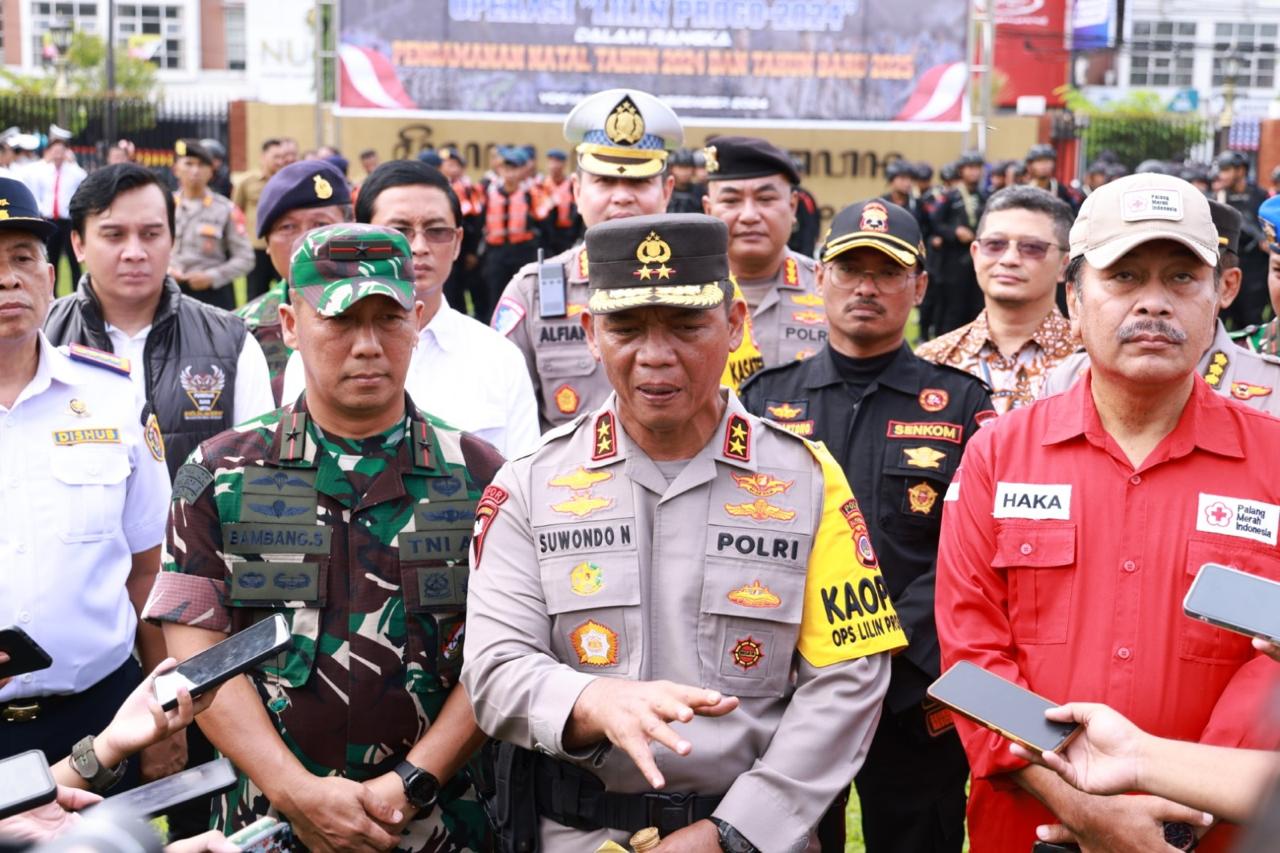 Operasi Lilin Progo 2024, 3.353 Personel Gabungan Dikerahkan untuk Pengamanan Nataru di DIY