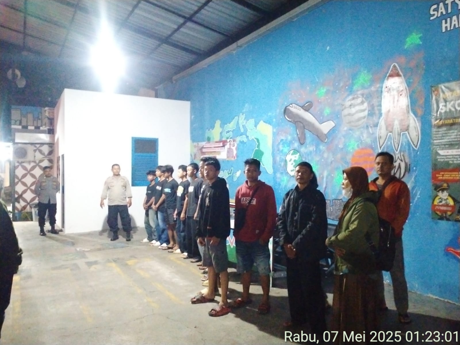 Rombongan Pelajar Gruduk SMPN 10 Yogyakarta Selasa Malam, Polisi Amankan 10 Pelajar