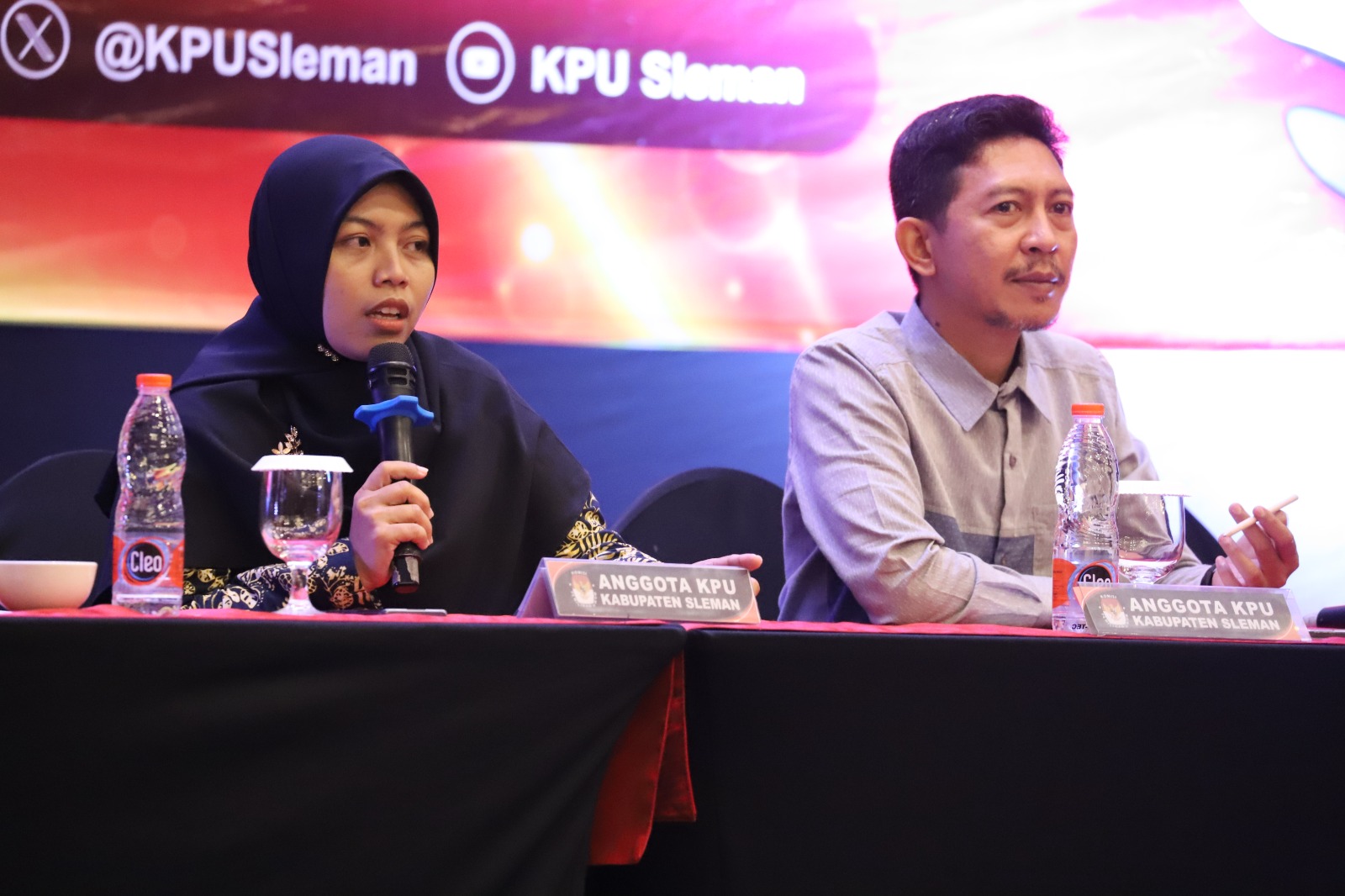 KPU Sleman Gelar Simulasi Pemungutan dan Perhitungan Suara Pemilu 2024