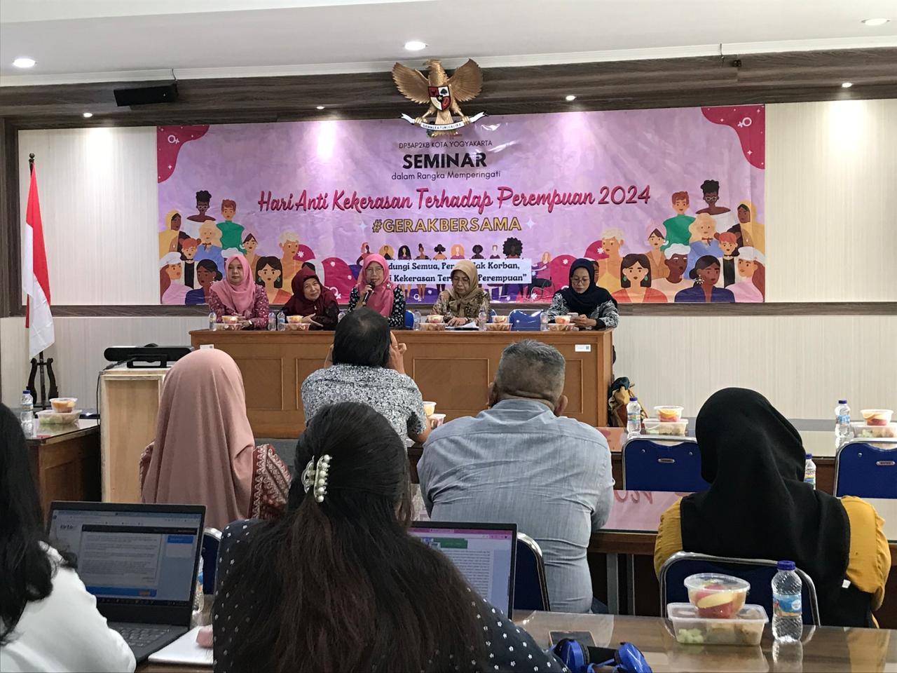 Pemkot Yogya Gelar Seminar Anti Kekerasan Terhadap Perempuan, Ajak Masyarakat Berani Melaporkan Kejadian