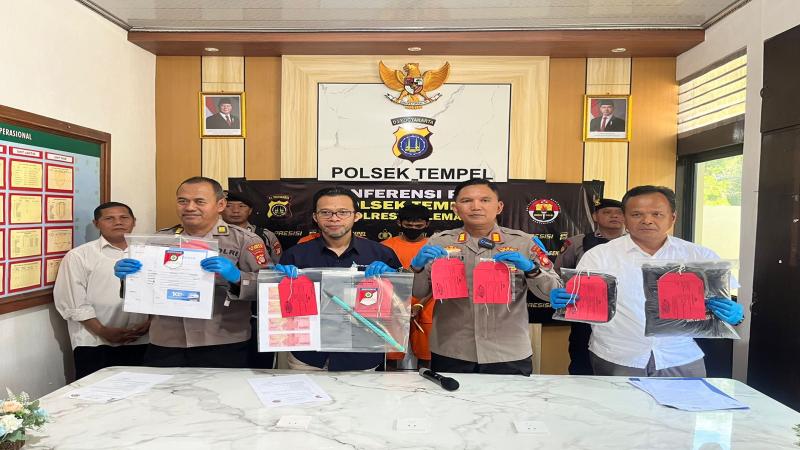 Transaksi Gunakan Uang Palsu di Sebuah Counter HP, 3 Warga Magelang Diamankan Polsek ...