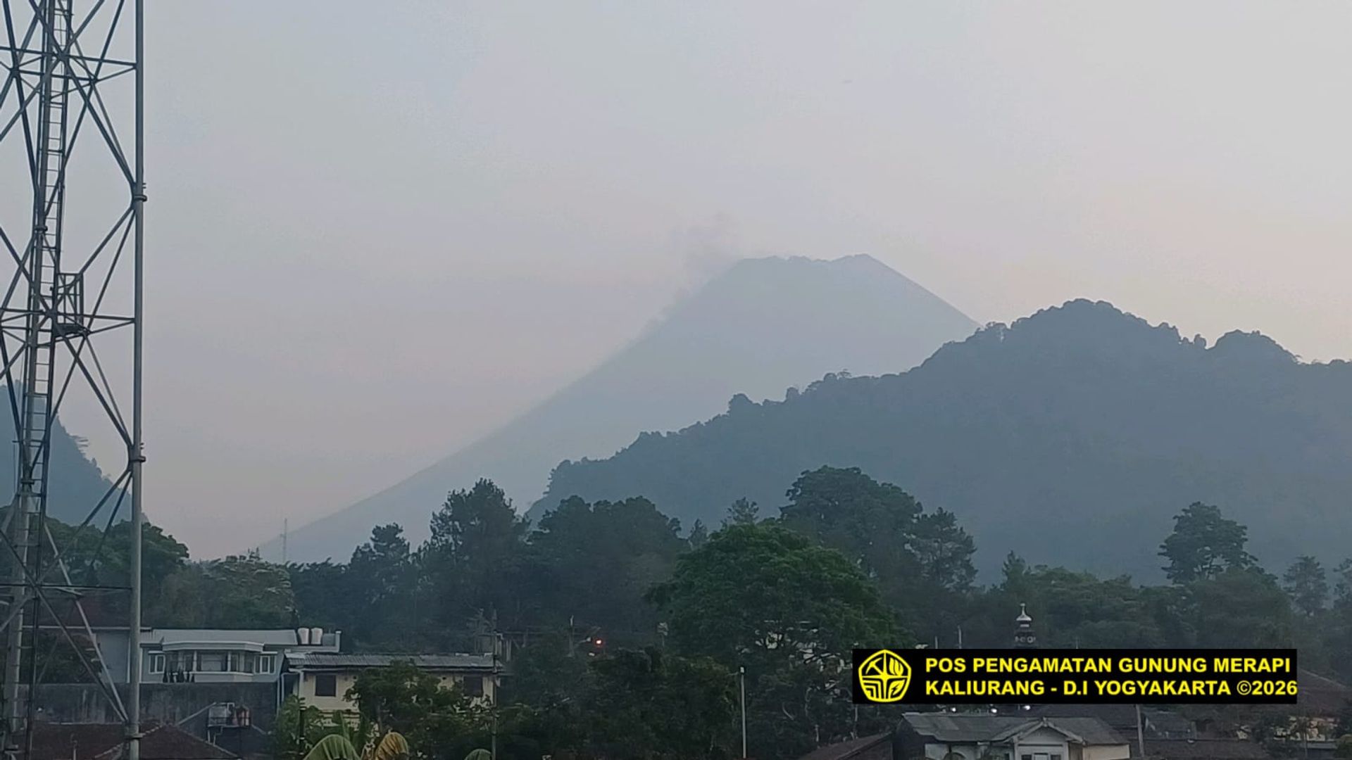 Aktivitas Gunung Merapi Hari ini, Guguran Lava Meluncur hingga 2 Kilometer ke Kali ...