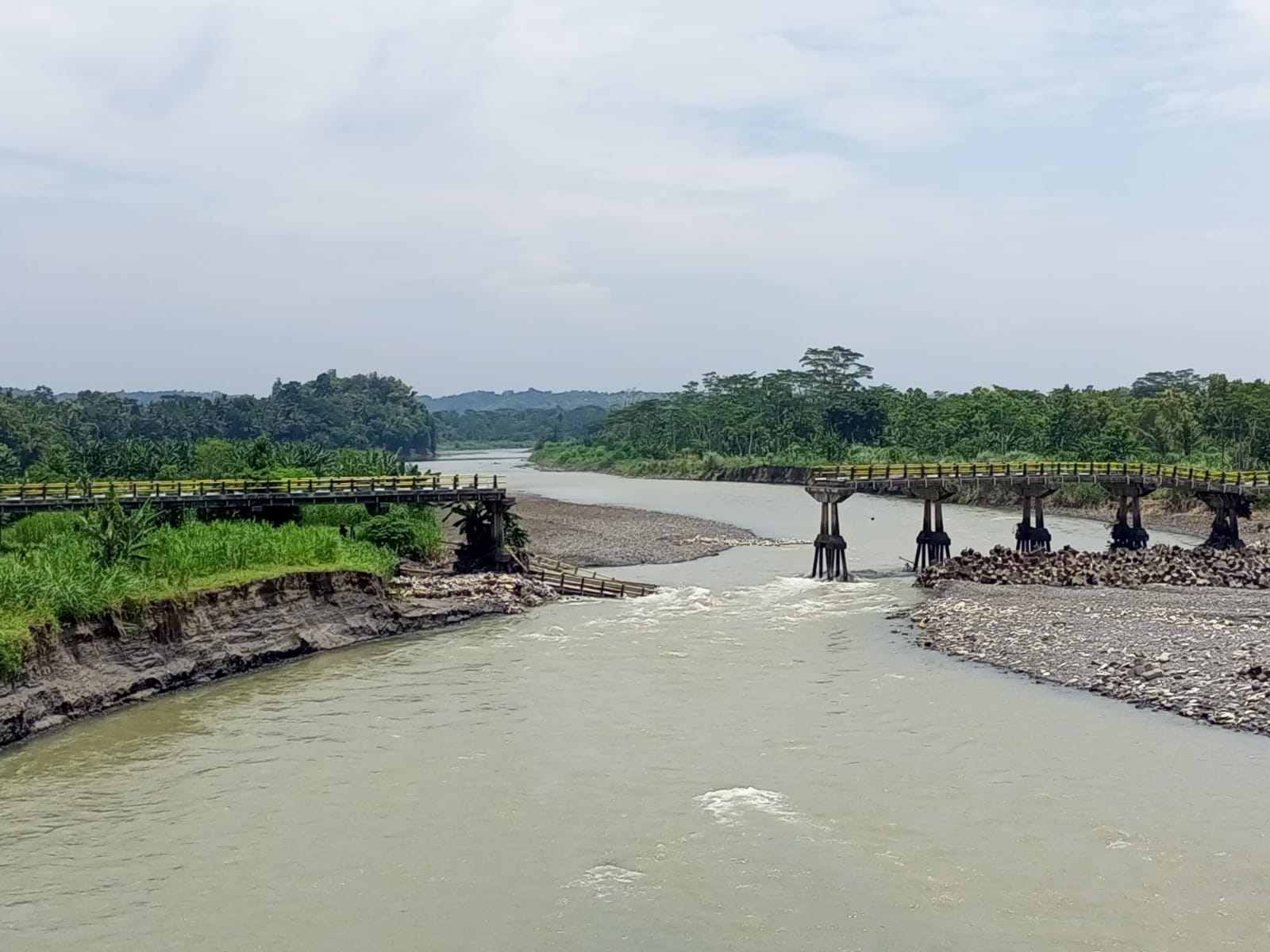 ‎Dampak Jebolnya Groundseal Srandakan, Ribuan Jiwa Terdampak Kekeringan