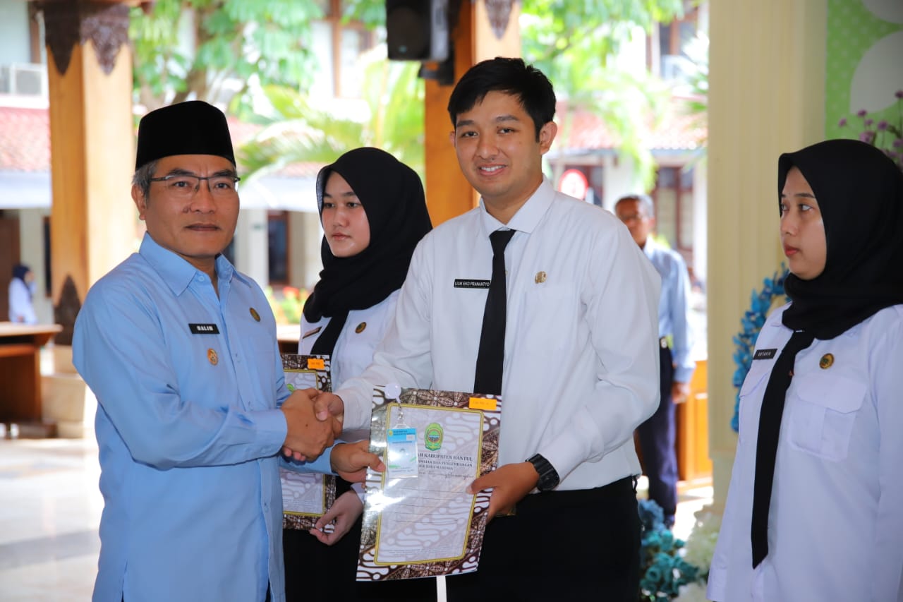 Sah! 111 CPNS di Bantul Terima SK Pengangkatan, Terbanyak dari Generasi Z