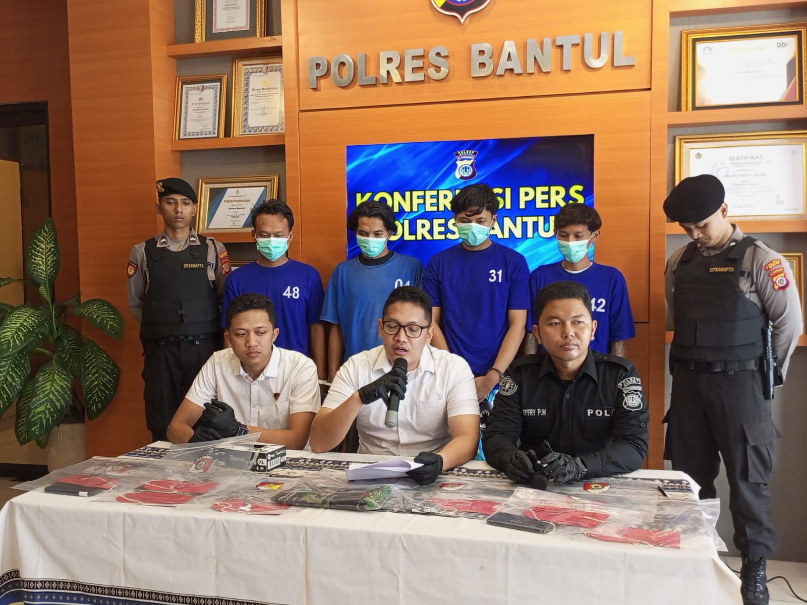 Pemuda di Kasihan Bantul Dikeroyok hingga Tewas, 4 Pelaku Dibekuk Polisi