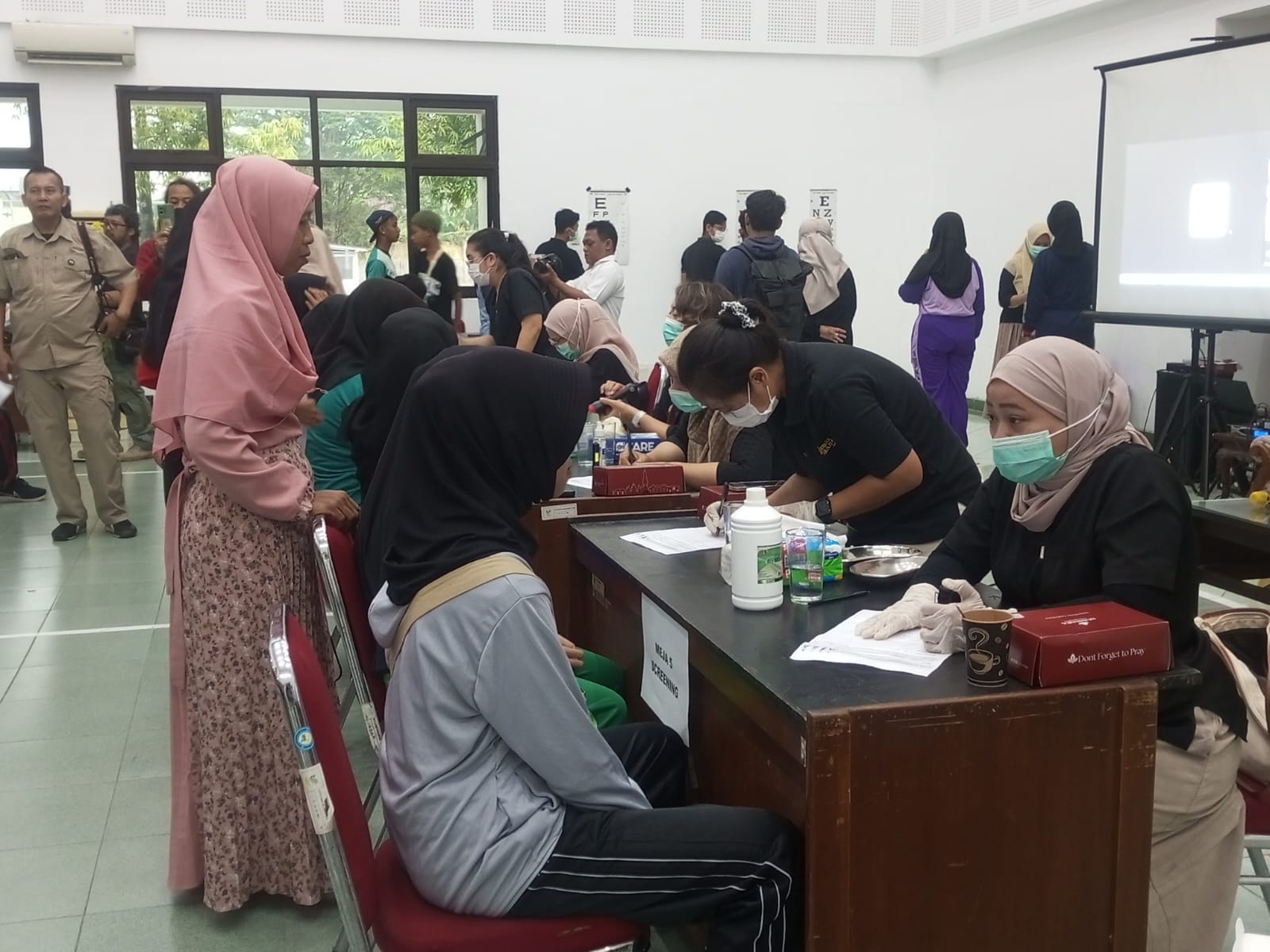 Masa MPLS, Ratusan Pelajar Sekolah Rakyat di Bantul dapat Layanan Cek Kesehatan Gratis