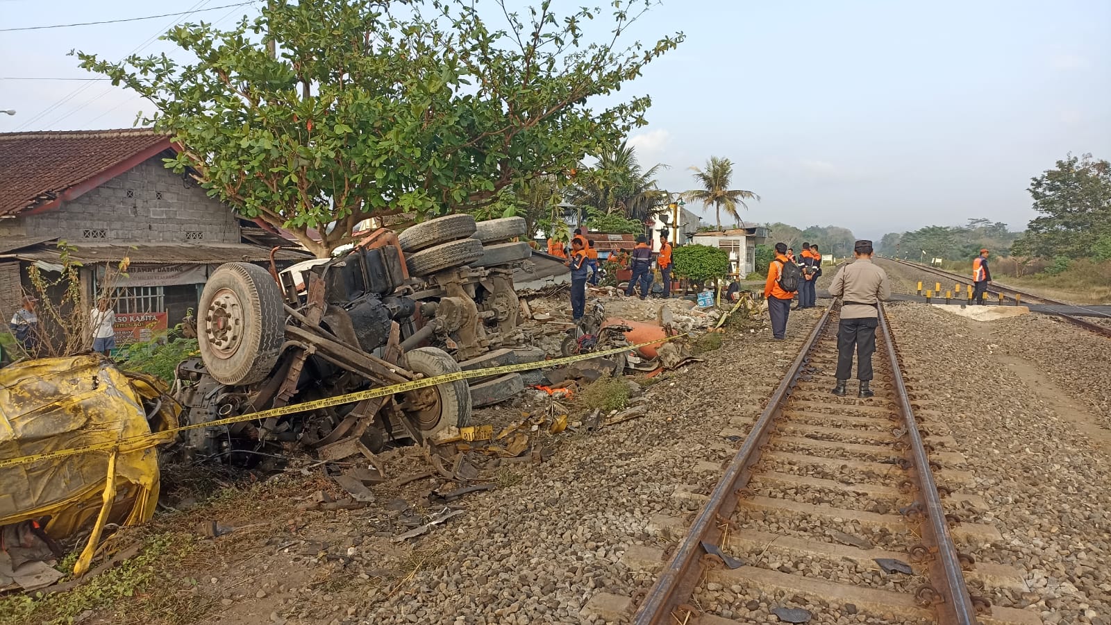 Insiden Kereta Api Taksaka Tertemper Truk di Sedayu Bantul, Polisi: Sopir Bisa Dipidana