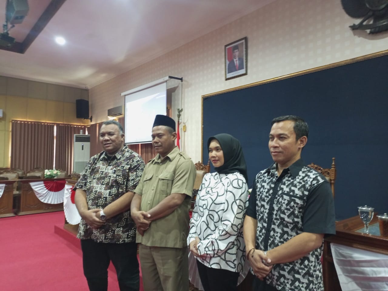 Rapat Paripurna Dewan, Hanung Raharjo Kembali Terpilih Jadi Ketua DPRD Bantul