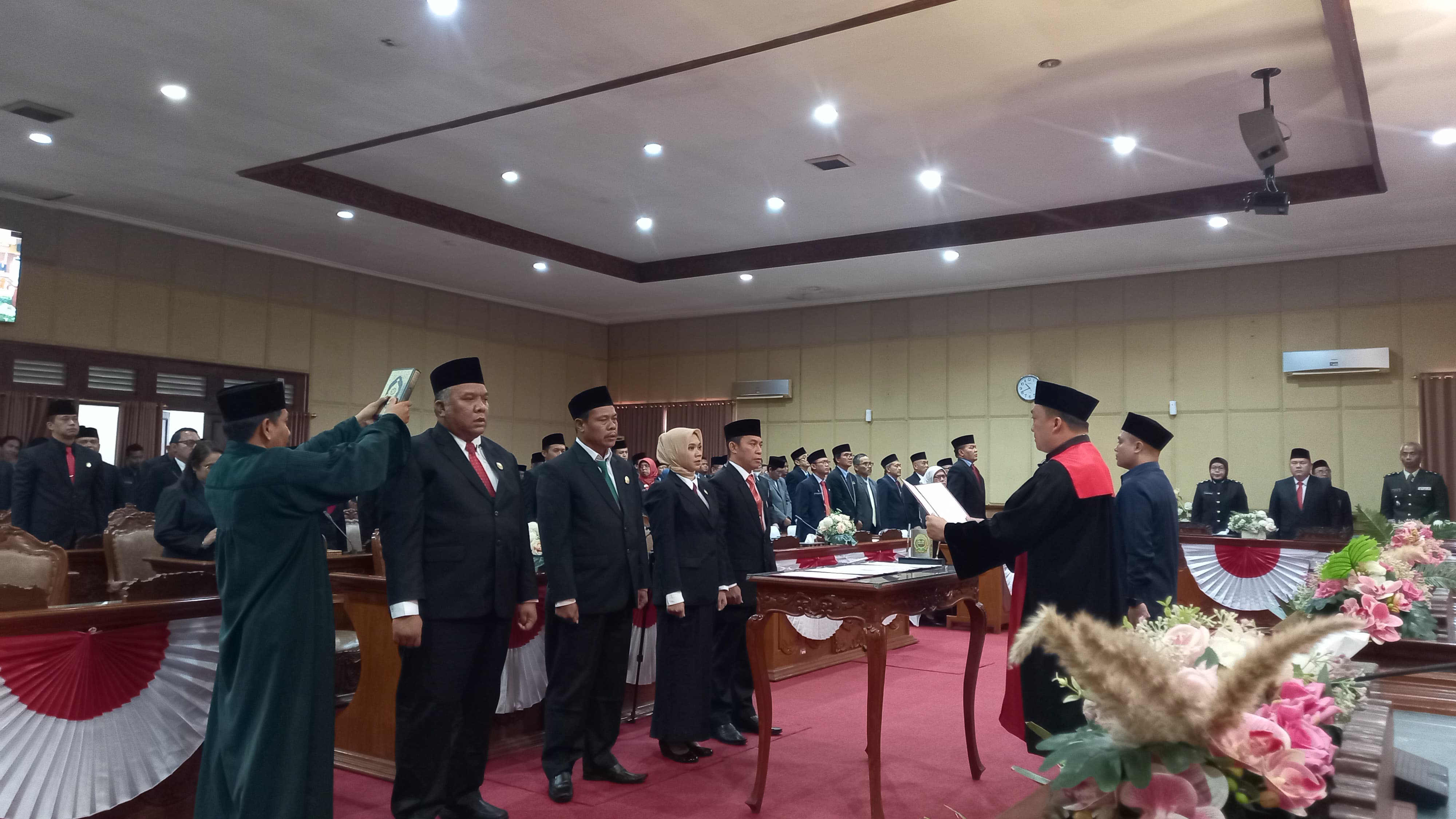 Pimpinan Dewan DPRD Bantul Resmi Dilantik, Pembentukan Alkap Bakal Dikebut