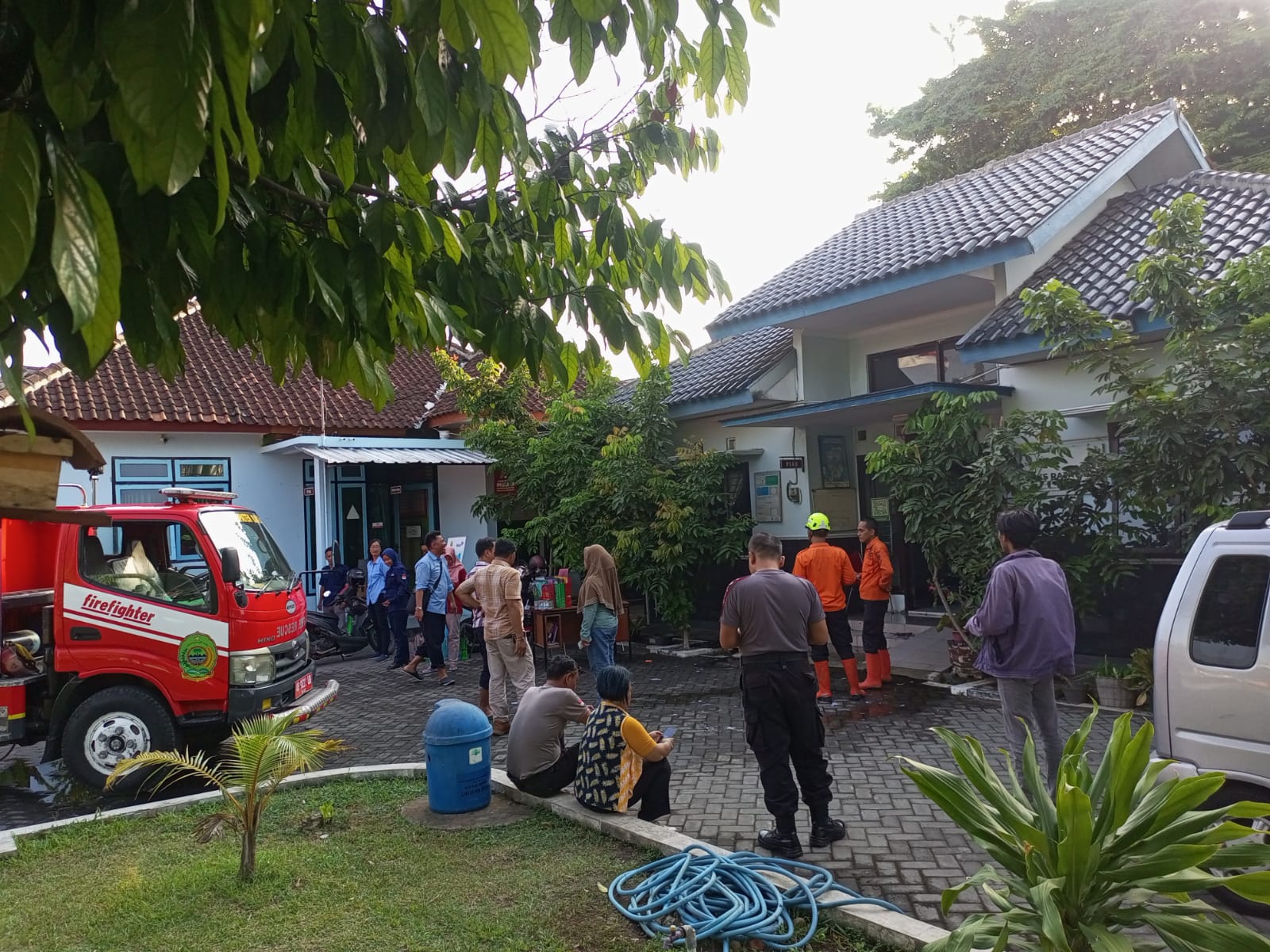 Diduga Korsleting Listrik, Gedung PLKB Kapanewon Kasihan Nyaris Kebakaran