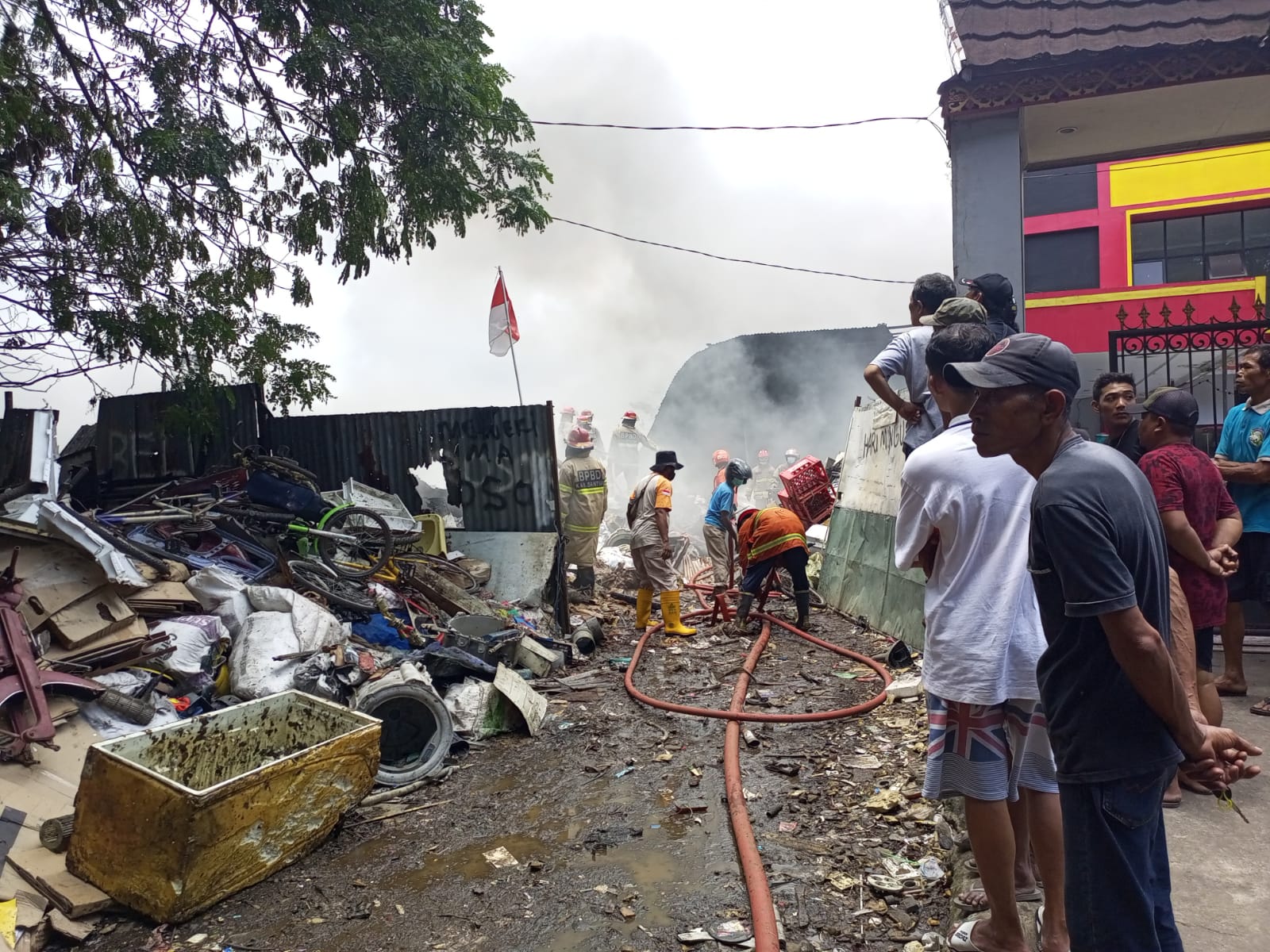 Ternyata Ini Penyebab Kebakaran Gudang Rosok di Kasihan Bantul, Pemilik Rugi Ratusan Juta