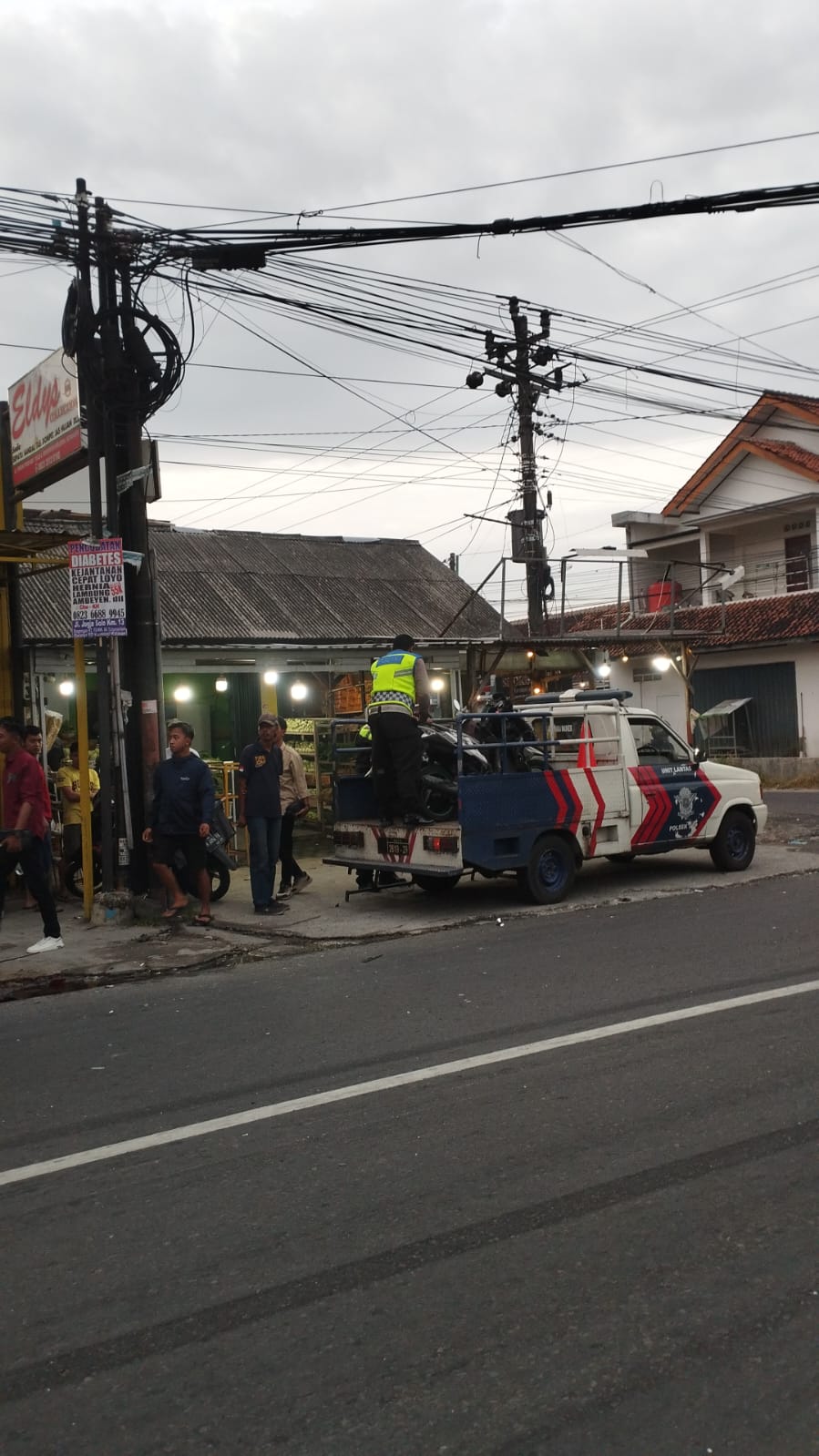 Kecelakaan di Banguntapan Bantul, Anggota Polisi Tewas Ditabrak Bus