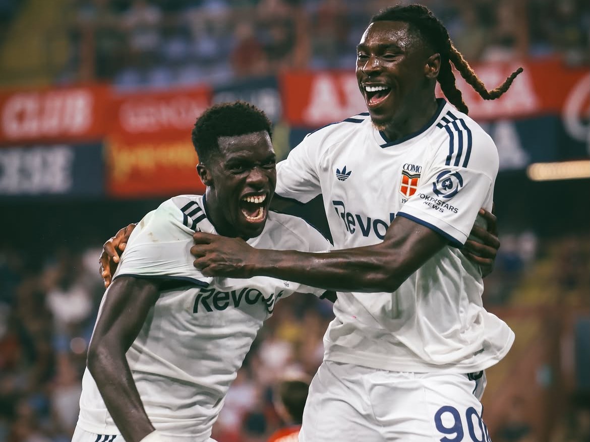 Como Hancurkan Genoa 4-1, Assane Diao Brace dan Debut Moise Kean Berbuah Assist