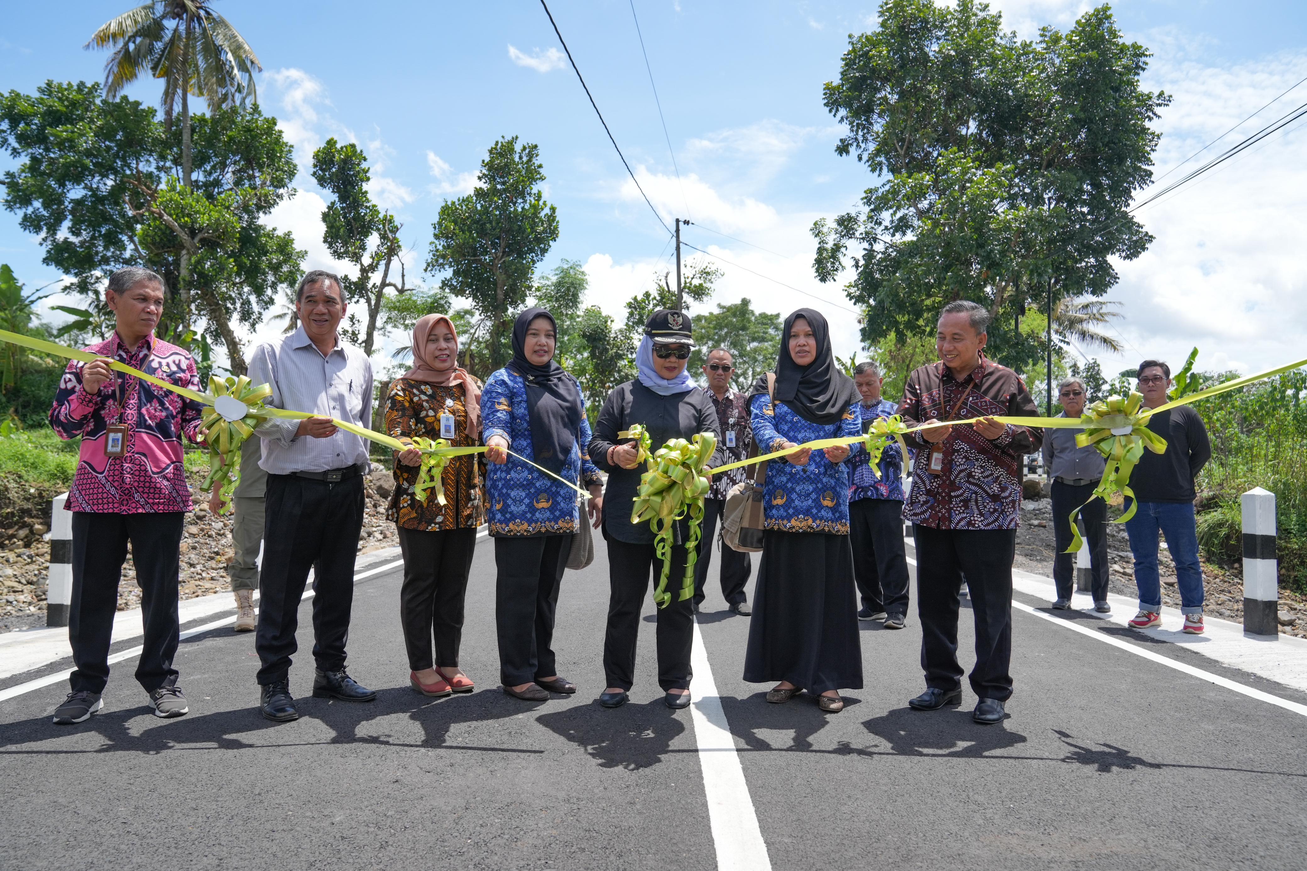 Pemkab Sleman Resmikan 3 Proyek Infrastruktur di Pengujung Tahun 2024