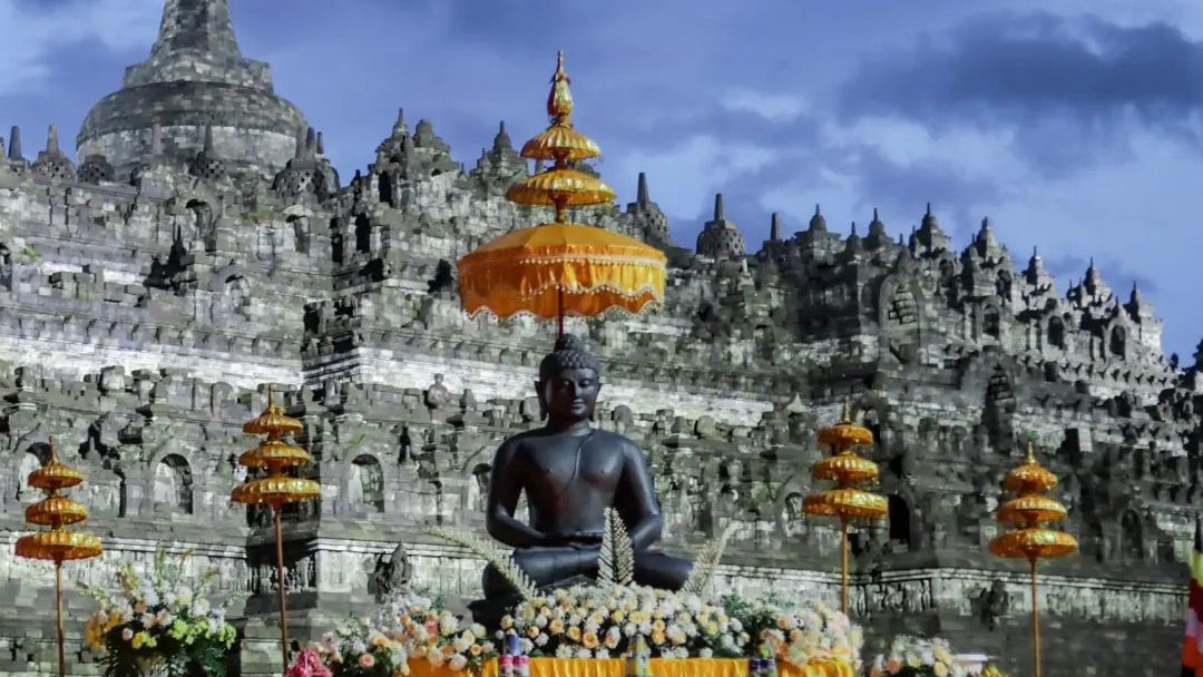 Rekomendasi tempat wisata di Jawa Tengah, Candi Borobudur. (Foto instagram/Candi Borobudur)