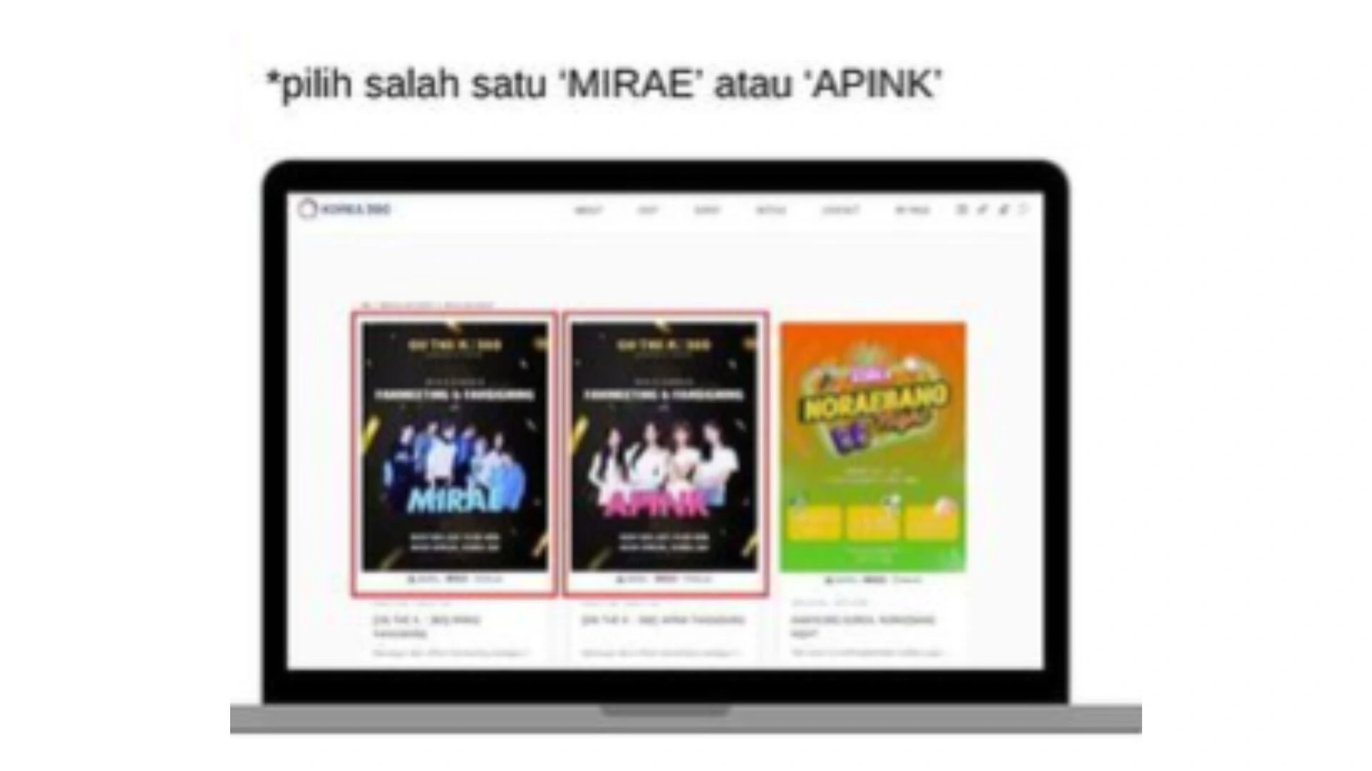 Cara Dapat Tiket Fanmeeting dan Fansign Offline APINK dan MIRAE