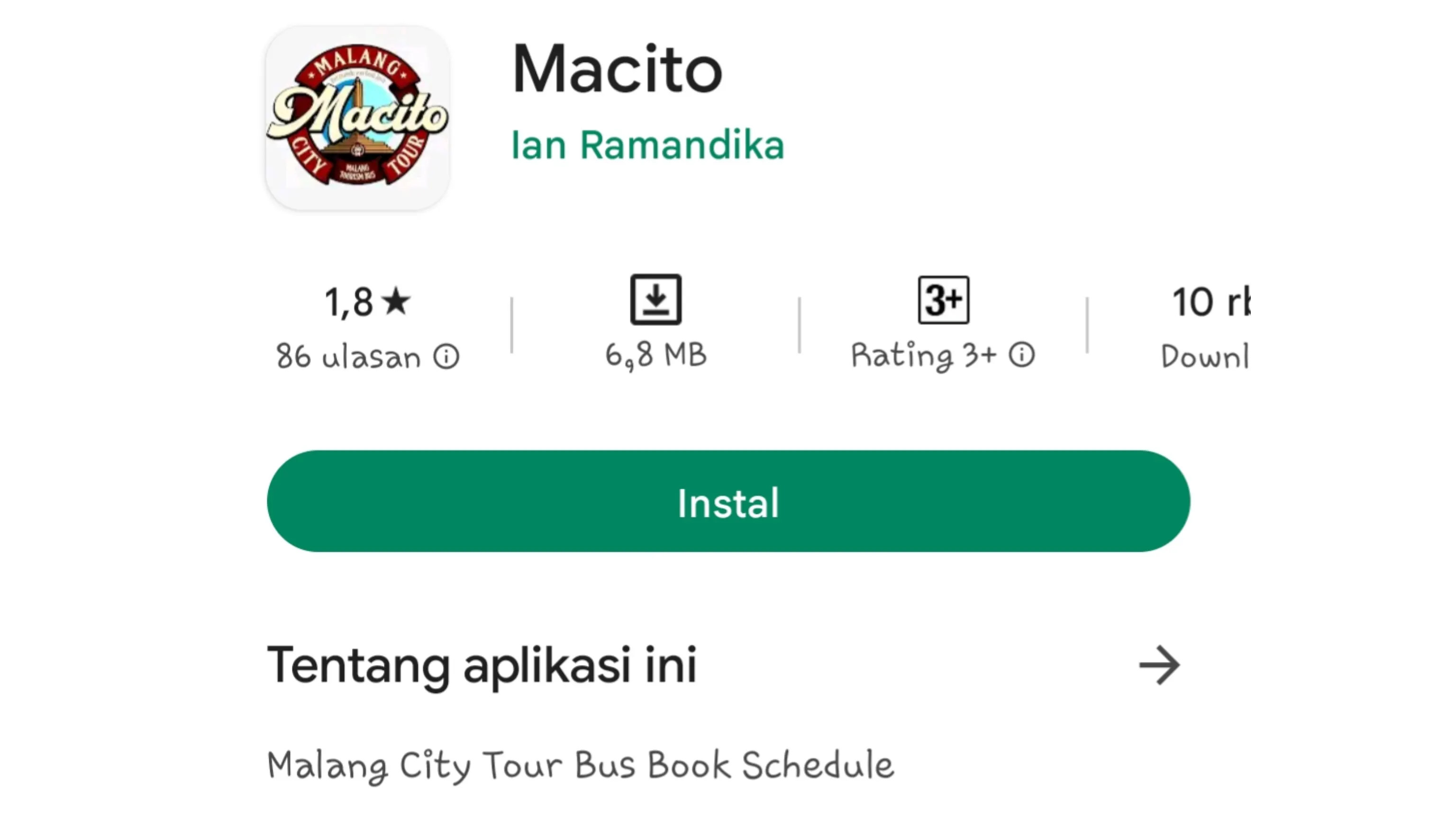 Cara Naik Bus Macito