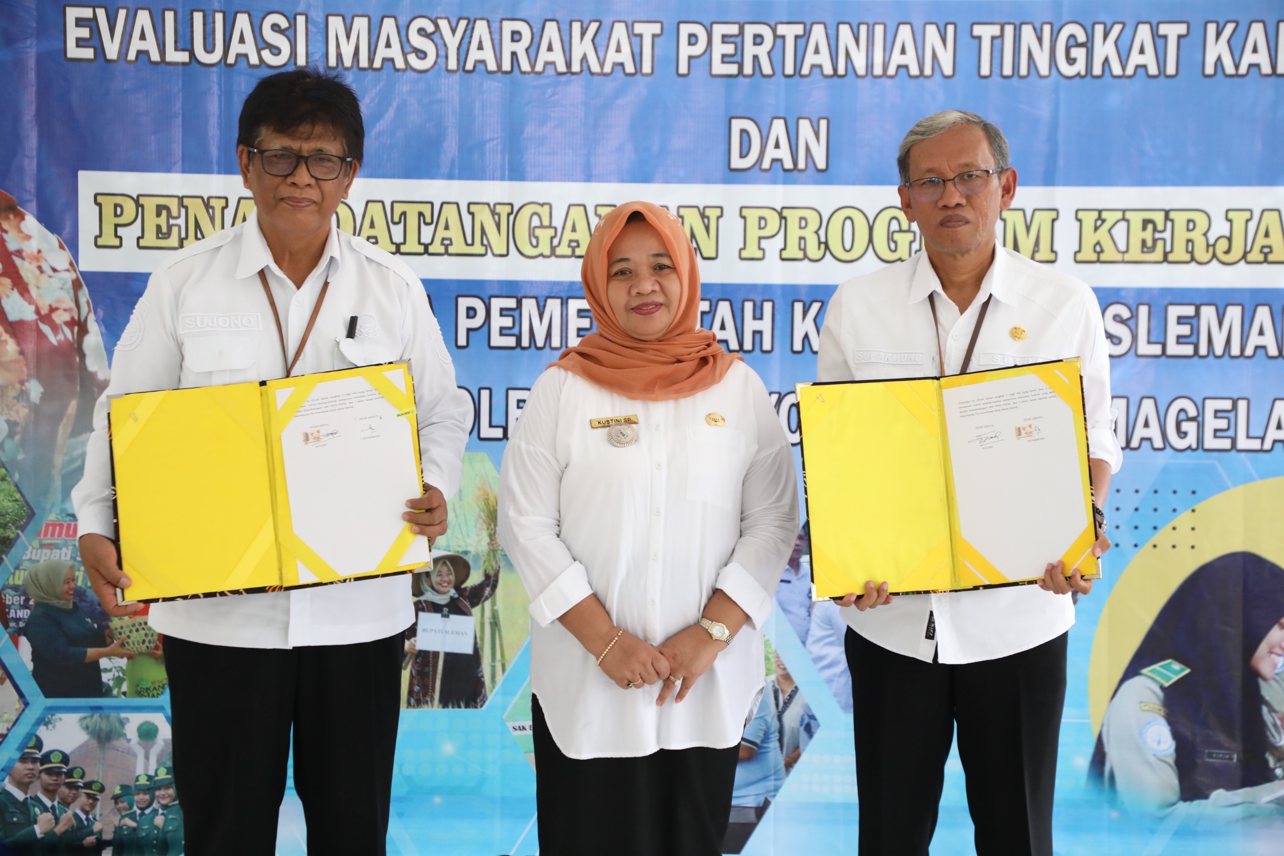 Pemkab Sleman Serahkan Hadiah Lomba Evaluasi Masyarakat Pertanian
