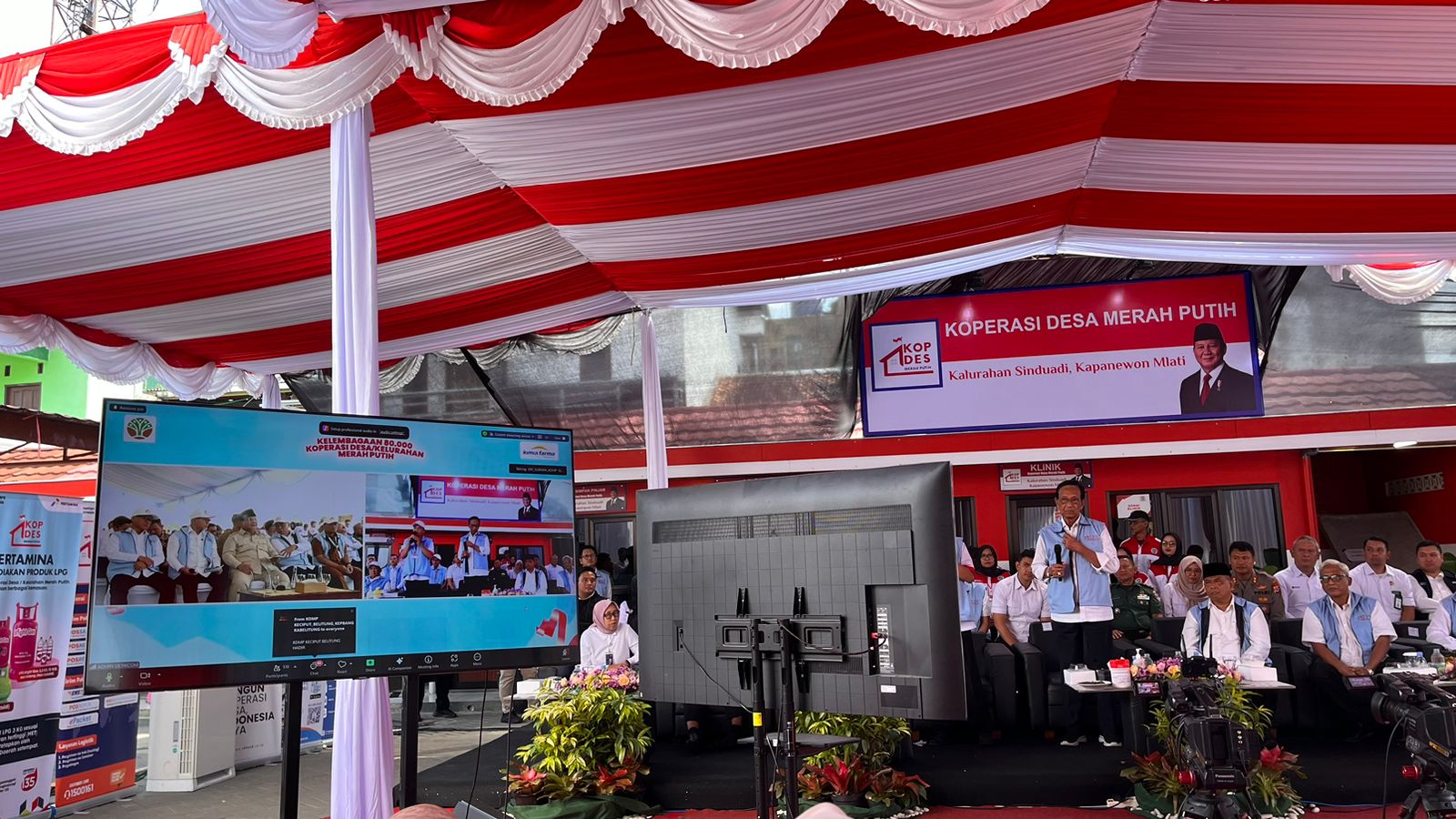 Peluncuran Koperasi Desa Merah Putih, Sri Sultan: Penguatan Ekonomi Berbasis Potensi Lokal