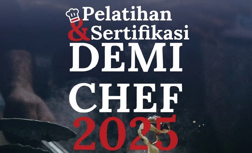 Disparekraf Jakarta Adakan Pelatihan Demi Chef 2025 Gratis! Ini Syaratnya