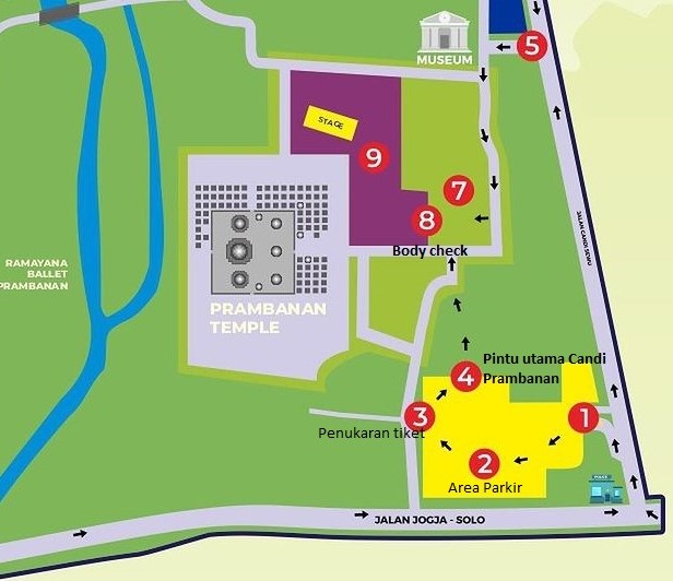 tempat parkir prambanan jazz 2023 dimana