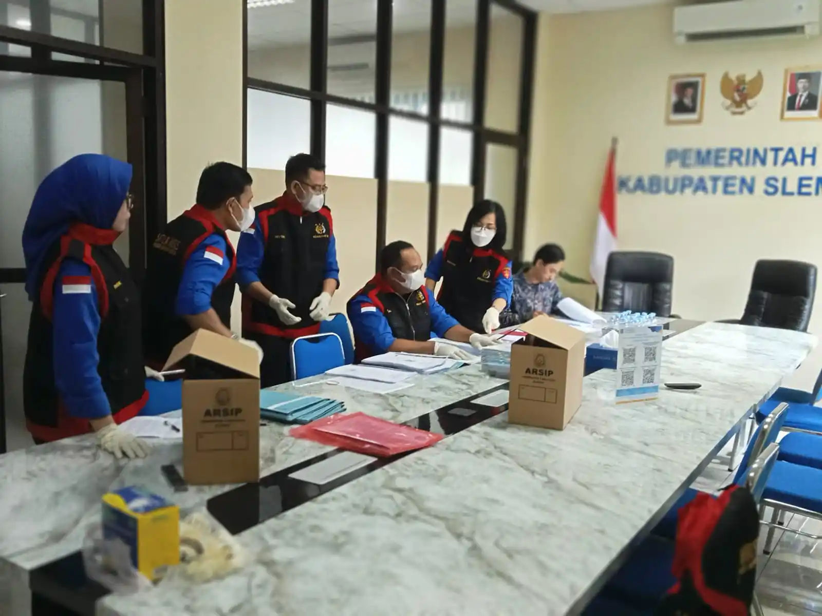 Ada Dugaan Korupsi, Kantor Diskominfo Kabupaten Sleman Digeledah Kejaksaan Tinggi DIY