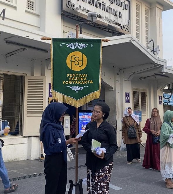 FSY Ubah Suasana Kawasan Malioboro Lewat ‘Berkonten Sastra’